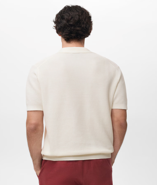 The Essential Textured Knit Polo